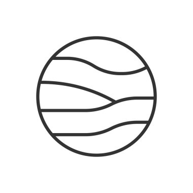 Jüpiter Gezegeni Simge İşaret Sembolü