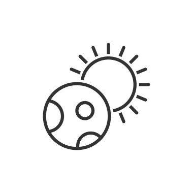 Tutulma Simgesi Sembol Vektörü