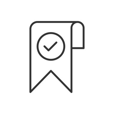 Yer İmi Simgesi Simge Vektörünü Onayla