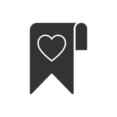 Favori Yer İmleri Simgesi Sembol Vektörü