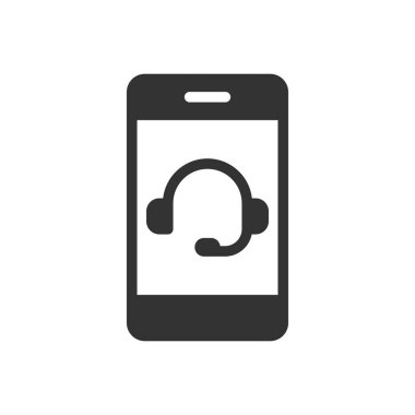 Çevrimiçi Çağrı Merkezi Simgesi - Müşteri Desteği Simgesi