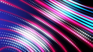 Neon ışıklar yuvarlak şekilli, soyut duvar kağıdı