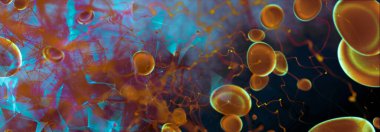 Coronavirus temalı illüstrasyon, salgın konsepti