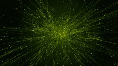 Çizgiler ve noktalar, soyut çokgen arkaplan