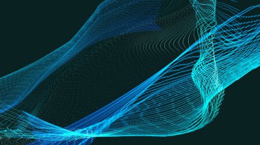 Menkul kıymetler grafiği 3D oluşturma, soyut duvar kağıdı