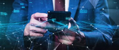 İnsan yeni hologram teknolojisi kullanıyor.