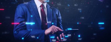 İnsan yeni hologram teknolojisi kullanıyor.