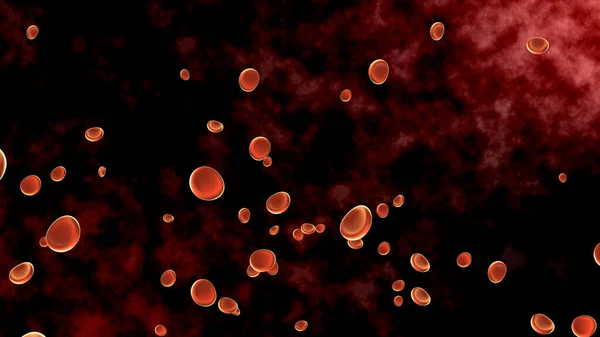 Zakażanie Krwinek Tło Koncepcji Biologii — Zdjęcie stockowe
