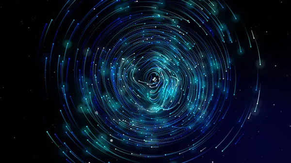 Galaksi ışıkları hareketi, soyut duvar kağıdı