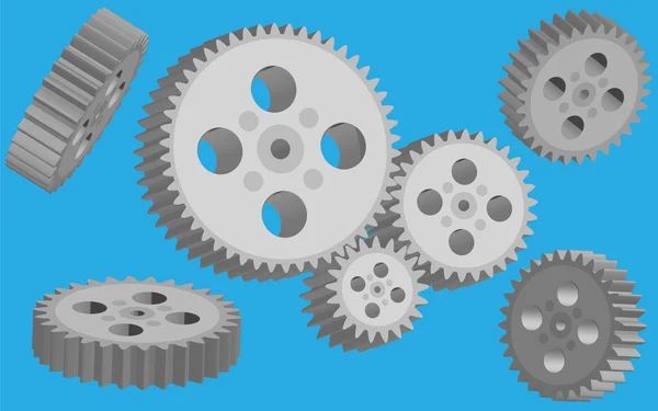 Gears — Stock Vector