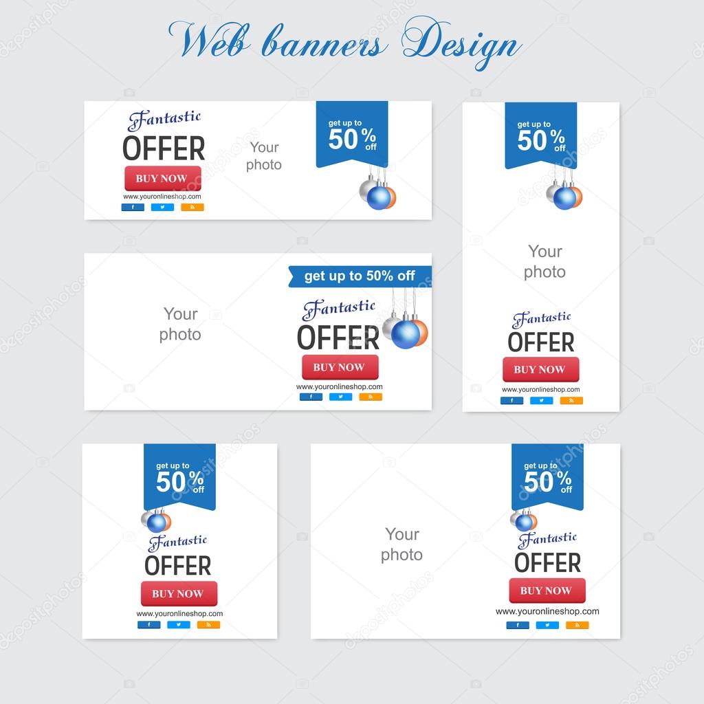 Web banners set