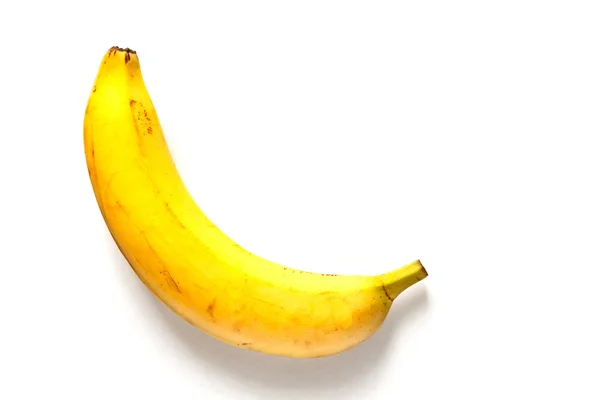 Jeden dojrzałych bananów — Zdjęcie stockowe