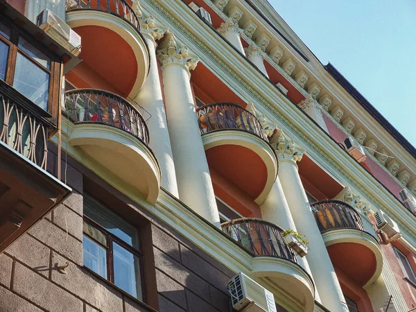 Viejo Edificio Luz Suave — Foto de Stock