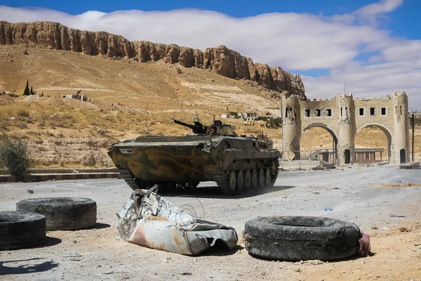 シリアの国民の軍隊のタンク ストック画像