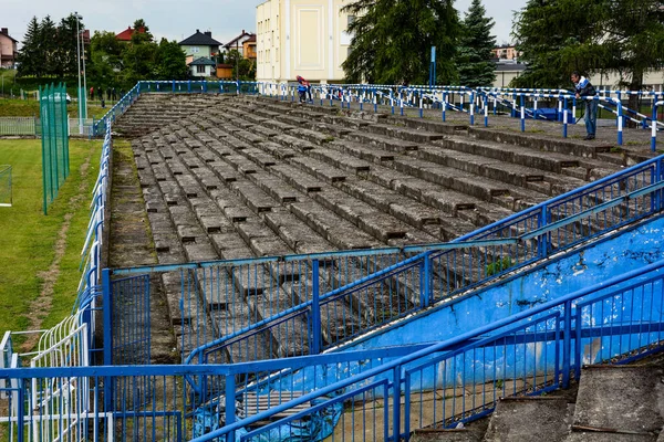 Das Fußballstadion Iglopoll Debica — Stockfoto