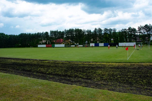 Stadion Piłkarski Nadarzyn — Zdjęcie stockowe