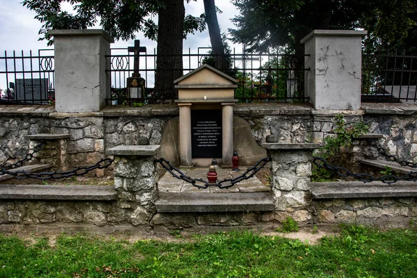 Старе Історичне Кладовище Польщі — стокове фото