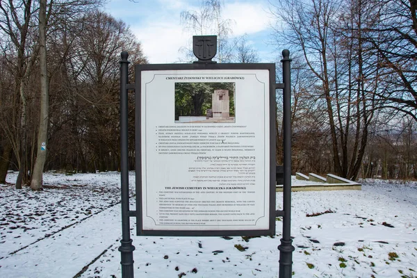 Alter Historischer Friedhof Polen — Stockfoto