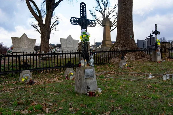 Old Historic Cemetery Poland — Stock fotografie