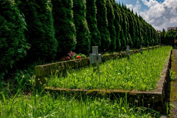 Old Historic Cemetery Poland — Fotografia de Stock