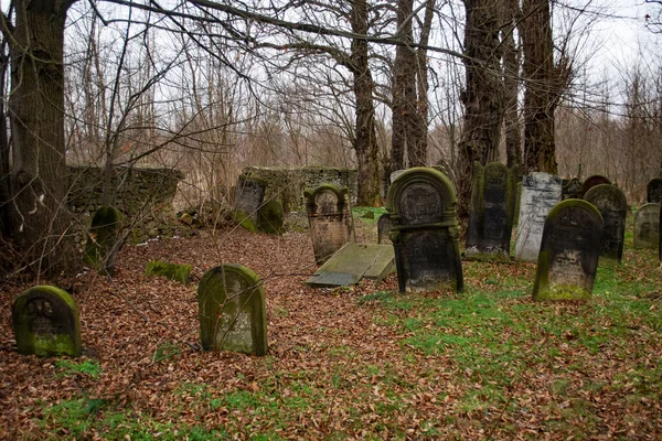 Vecchio Cimitero Storico Polonia — Foto Stock