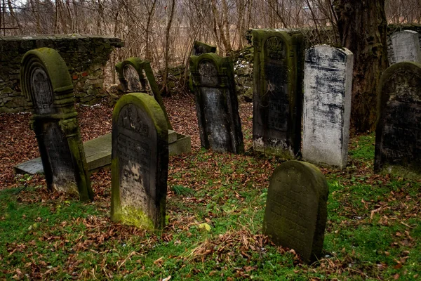 Vecchio Cimitero Storico Polonia — Foto Stock