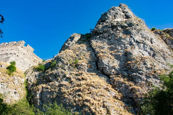 Ruinas Del Castillo Eslovaquia Danubio —  Fotos de Stock