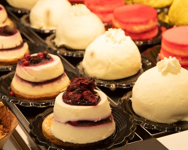 Yummy deserts on display