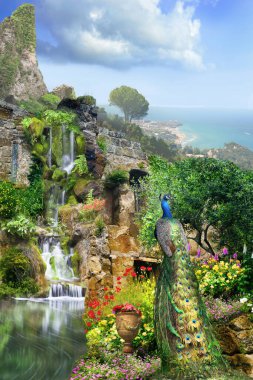 Duvar Caddesi Deniz Bahçesi Çiçekleri eski