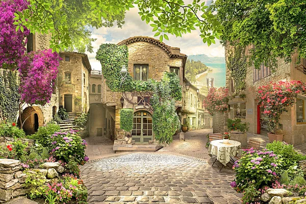 Vecchia Casa Nel Villaggio — Foto Stock