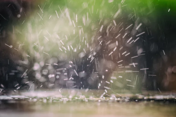 Abstrakt natur regn. — Stockfoto