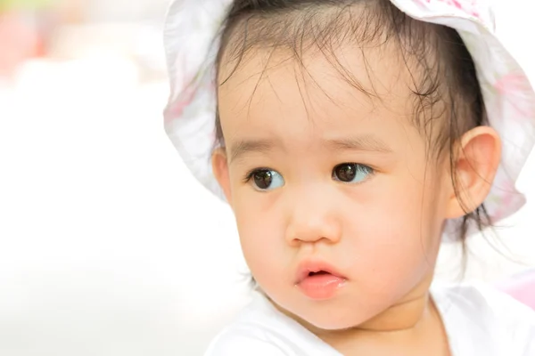 Asian toddler girl portrait — Stock Photo, Image