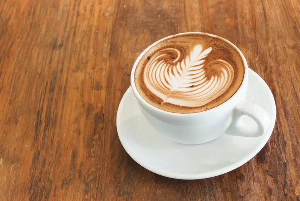 Horkého café latte — Stock fotografie