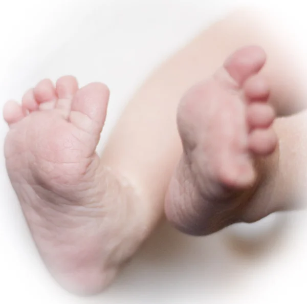 Babys legs — Stock Photo, Image