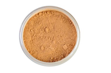 toz beyaz izole kutusunu açmak