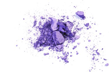 Göz gölgesi beyaz arkaplanda izole edildi