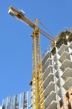 Insaati ve vinç yapı. 