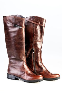 Bir beyaz deri Bayan çizme