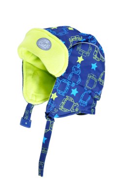 soğuk hava üzerinde beyaz izole kap