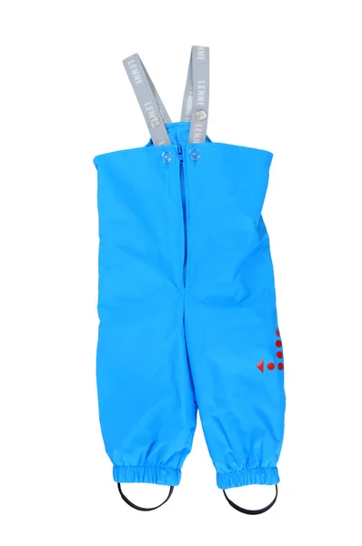 Wintersportbekleidung für Kinder - Hose, isoliert auf weißem Hintergrund — Stockfoto