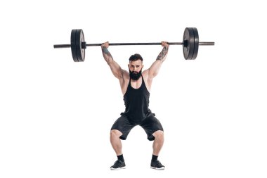 Bir halat ile kaldırma egzersizi yapma tekniği