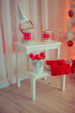 Noel şeyleri. alan shalow derinliği ile yapılan atış. seçici odak. 2016