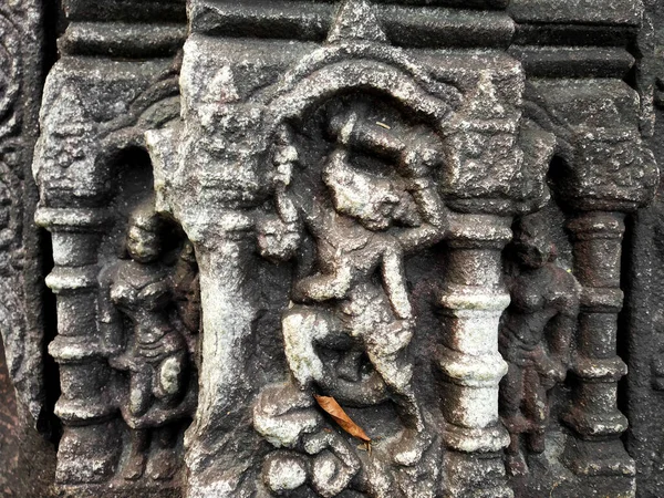 Beautiful Interior Temple Bamuni Hill Tezpur India Vintage Temples Indian — Stock Photo, Image