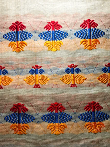 Patrón Tribal Patrón Étnico Utiliza Para Diseño Motivo Assam Seda — Foto de Stock