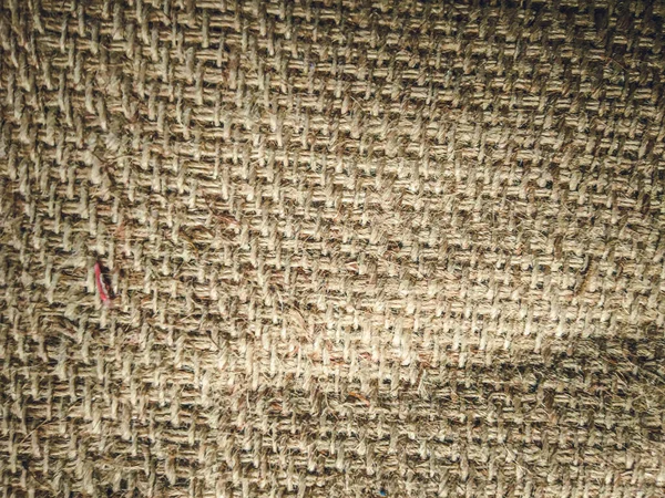 Vecchio Sfondo Tessuto Khadi Texture Tessuto Lino Naturale Leggero Sfondo — Foto Stock