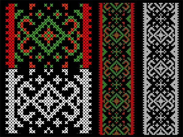 Tribal Pattern Assamese Pattern Northeast India Which Used Textile Design — 스톡 벡터