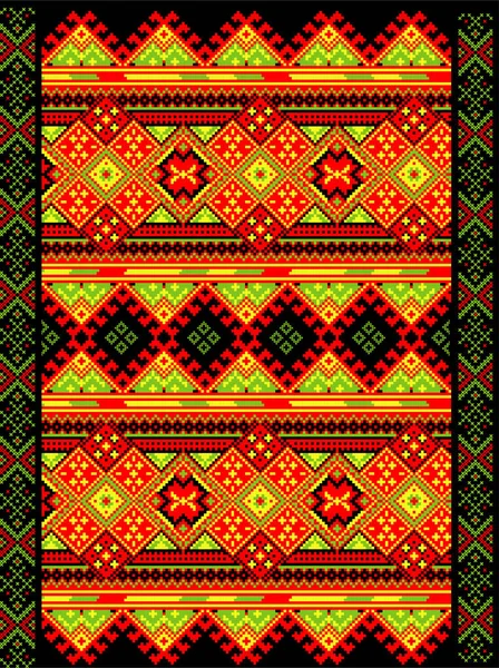 Motif Tribal Motif Assamais Inde Nord Est Qui Est Utilisé — Image vectorielle