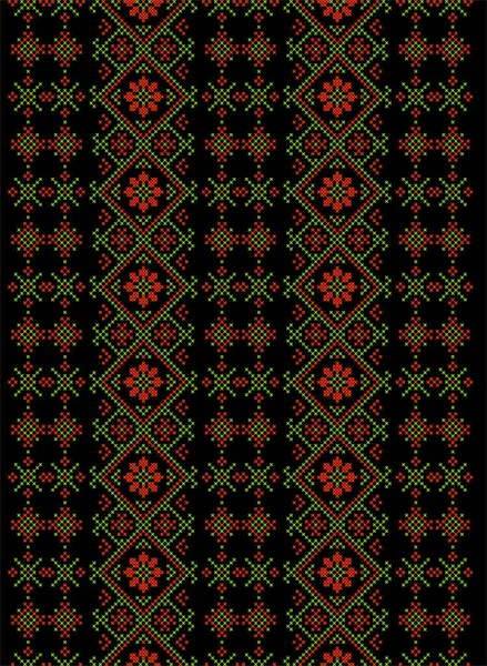 Tribal Pattern Assamese Pattern Northeast India Which Used Textile Design — 스톡 벡터