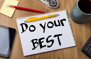 En iyi - not defteri ile metin yapmak