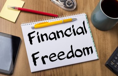 Finansal Özgürlük - Not Defteri ile metin